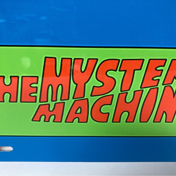 COPY - Scooby Doo Mystery Machine License Plate - Picture 2 of 2